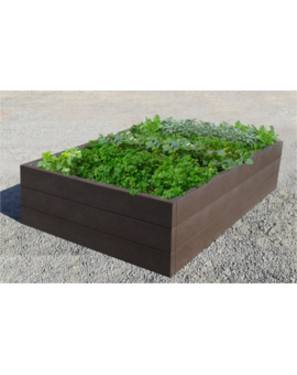 JARDINIERE RECYCLEE VERTIGO L.900XL.950XH.420MM GRIS