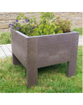 JARDINIERE RECYCLEE JARDINET GRIS