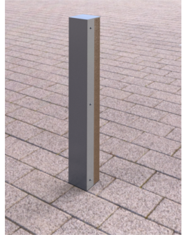 BORNE RECYCLEE ATHENES GRIS RAL 7016 - ANTHRACITE