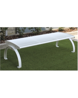 BANQUETTE ACIER RUMBA ASPECT CORTEN