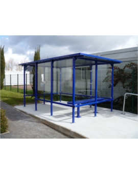ABRI FUMEURS CHIMERE L.3050 X L.2440MM RAL 7016 - ANTHRACITE