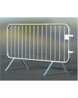 BARRIERE DE MANIFESTATION GALVA - VENDUE PAR 5 L. 2000MM