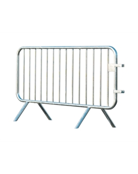 BARRIERE DE MANIFESTATION GALVA - VENDUE PAR 5 L. 2000MM