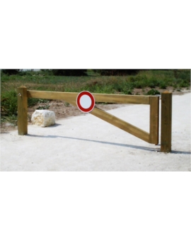 BARRIERE CAMPAGNARDE L. 3000MM RONDE