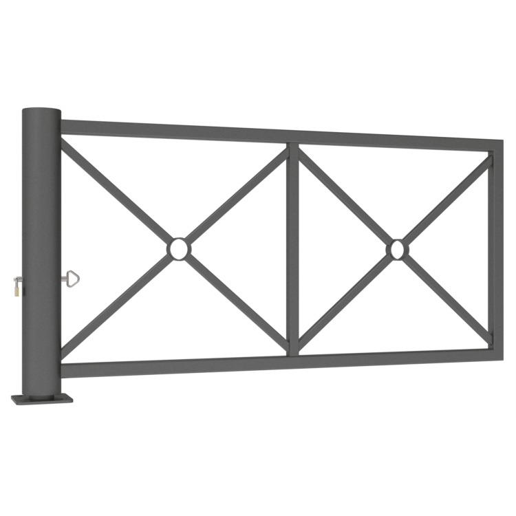 BARRIERE TOURNANTE ONTARIO GRIS PROCITY