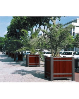 BAC PALMIER ZEFIR - INT.GALVA H.855MM CHENE CLAIR GRIS PROCITY