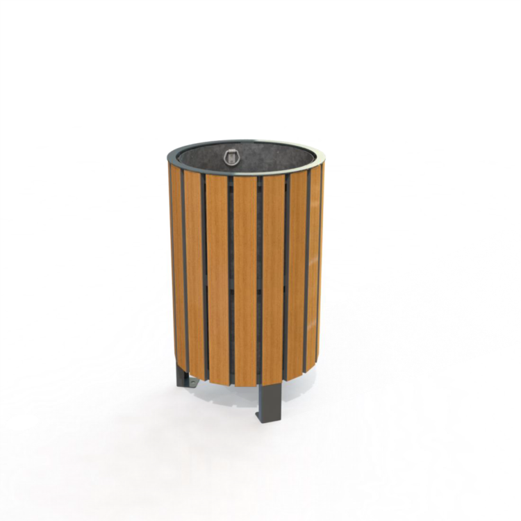 CORBEILLE OPTIMUM 60L ASPECT TECK CORBEILLE OPTIMUM 60L ASPECT TECK