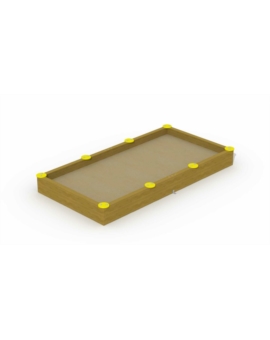 BAC A SABLE RECTANGULAIRE 3,8 x 1,9 M