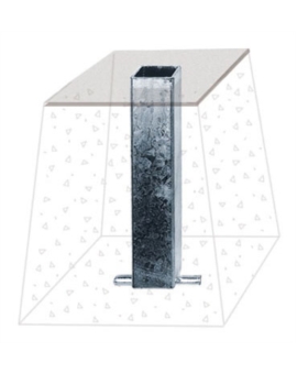 FOURREAU A SCELLER POUR PANNEAU ELEC. TUBE ROND