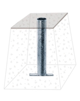 FOURREAU A SCELLER POUR PANNEAU ELEC.TUBE CARRE