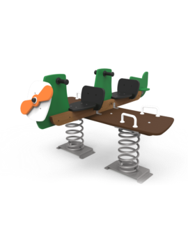 BASCULE A RESSORT AVIATEUR (1 À 12 ANS)