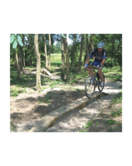 PARCOURS VTT - POUTRE D'EQUILIBRE
