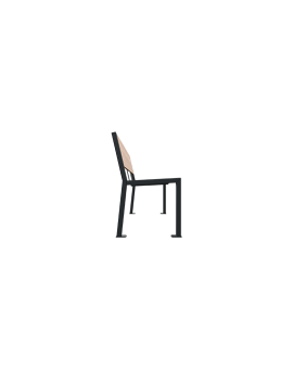 BANC BERLIN ACIER/COMPACT PLEIN