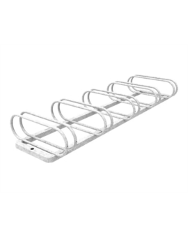 SUPPORT CYCLES STEP GALVA 5 PL DROIT