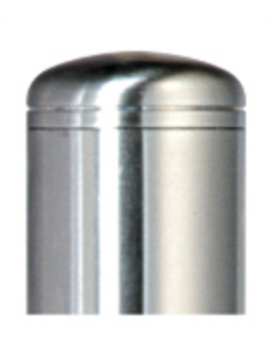 POTELET INOX TWIST TÊTE PLATE Ø. 76MM
