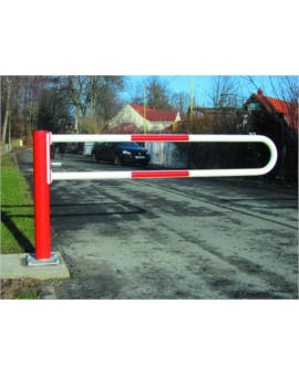 BARRIERE PIVOTANTE BI-COLORE V1 A SCELLER L. 1000MM