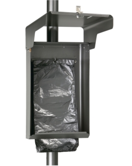 TOTEM + DISTRIB.SACS CANINS LIASSES RAL 6005-V.MOUSS