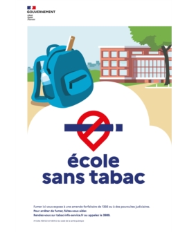 PANNEAU ESPACE SANS TABAC