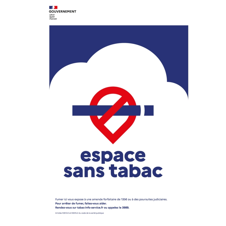 PANNEAU ESPACE SANS TABAC PANNEAU ESPACE SANS TABAC