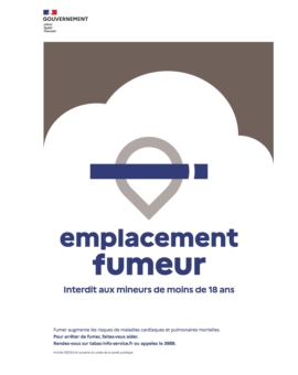 PANNEAU ESPACE SANS TABAC