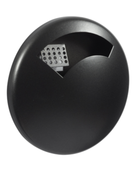 CENDRIER GALET 0,5L GRIS MÉTAL RAL 9006