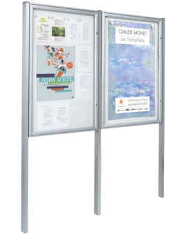 VITRINE BERYL - 4A4 RAL 5010-BLEU