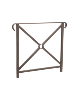 BARRIERE OREGON GRIS PROCITY SANS CROSSES L.800MM