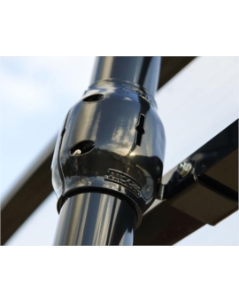 ABRI CYCLES AVEC POMMEAUX GRIS PROCITY BOULE