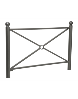 BARRIERE PROVENCE GRIS PROCITY AGORA SANS ROSACE L. 1072MM