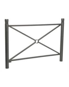 BARRIERE PROVENCE GRIS PROCITY AGORA SANS ROSACE L. 1072MM