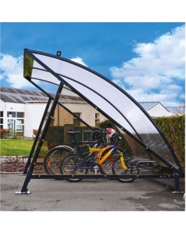 ABRI CYCLE DEMI-LUNE / MODULE INITIAL GRIS PROCITY