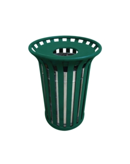 CORBEILLE NORVEGE 85L RAL 1004-JAUNE OR AVEC SEAU