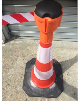 ENROULEUR DE BALISAGE 3M ROUGE ET BLANC