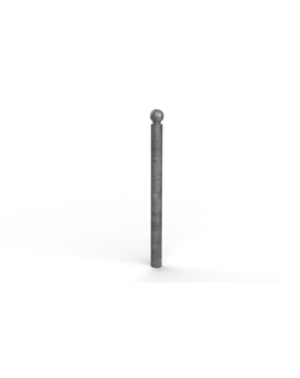 POTELET BALZAC Ø. 76MM - HT 1200MM RAL 3004 - BX