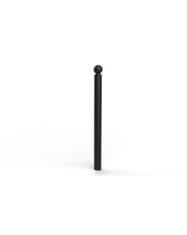 POTELET BALZAC Ø. 76MM - HT 1200MM RAL 3004 - BX
