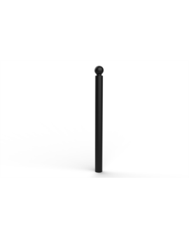POTELET BALZAC Ø. 76MM - HT 1200MM RAL 3004 - BX