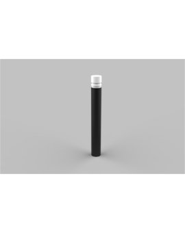 POTELET HUGO PMR Ø 76MM - H.1500MM - A SCELLER RAL 3004 - BX