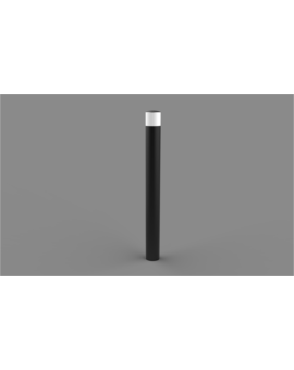 POTELET BERLIOZ - A SCELLER Ø 60MM - H.1300MM RAL 3004 - BX
