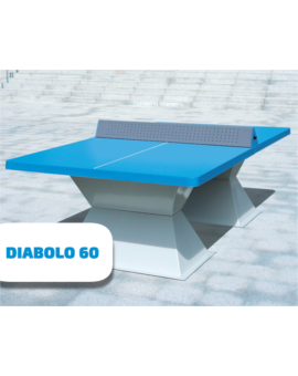 TABLE PING PONG DIABOLO PMR PLATEAU 35MM VERT