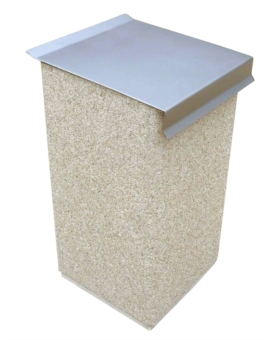 CORBEILLE ERIS BETON GRAVILLONS LAVES