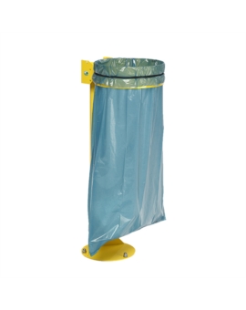 SUPPORT SAC VIGIPIRATE SUR POTEAU SANS COUVERCLE BLEU - RAL 5010