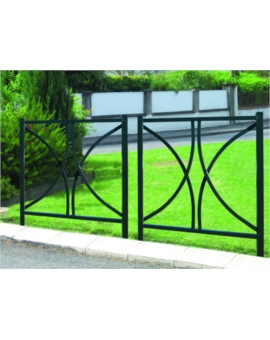 BARRIERE VAUBAN - A SCELLER L. 1100MM RAL 9010 - BLANC