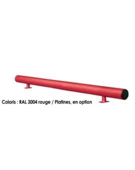 BUTEE DE PARKING OXO L. 1000MM RAL 9010 - BLANC