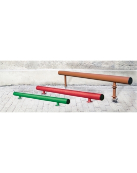 BUTEE DE PARKING OXO L. 1000MM RAL 9010 - BLANC