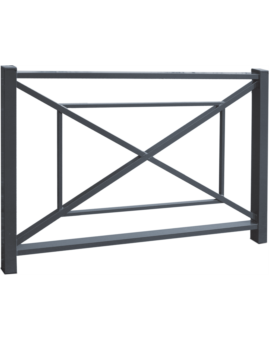 BARRIERE CASTILLE RAL 9010 - BLANC