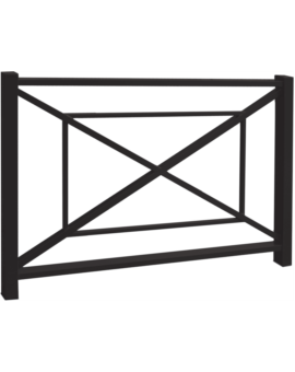 BARRIERE CASTILLE RAL 9010 - BLANC