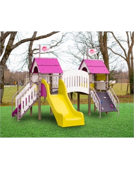 JEU MULTIPLE CASTEL (18 MOIS À 7 ANS) GRIS ET PRUNE