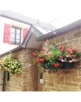 BALCONNIERE SUSPENDUE AVEC RESERVE - L. 605MM ANTHRA.-G932