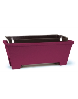 BALCONNIERE SUR RAMBARDE AVEC RESERVE L. 830MM ANTHRA.-G932