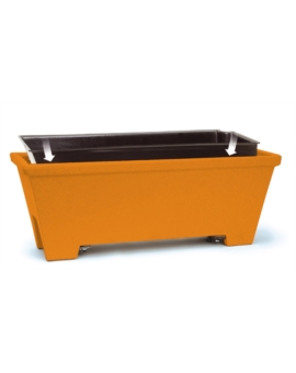 BALCONNIERE SUR RAMBARDE AVEC RESERVE L. 830MM ANTHRA.-G932